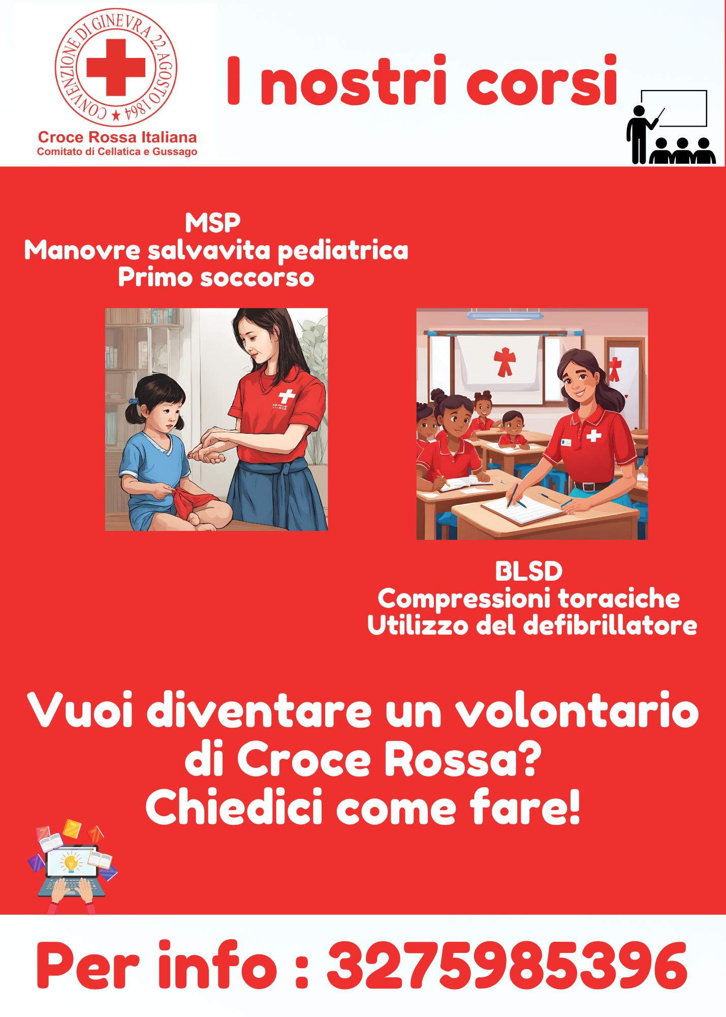 Diventa un nostro volontario